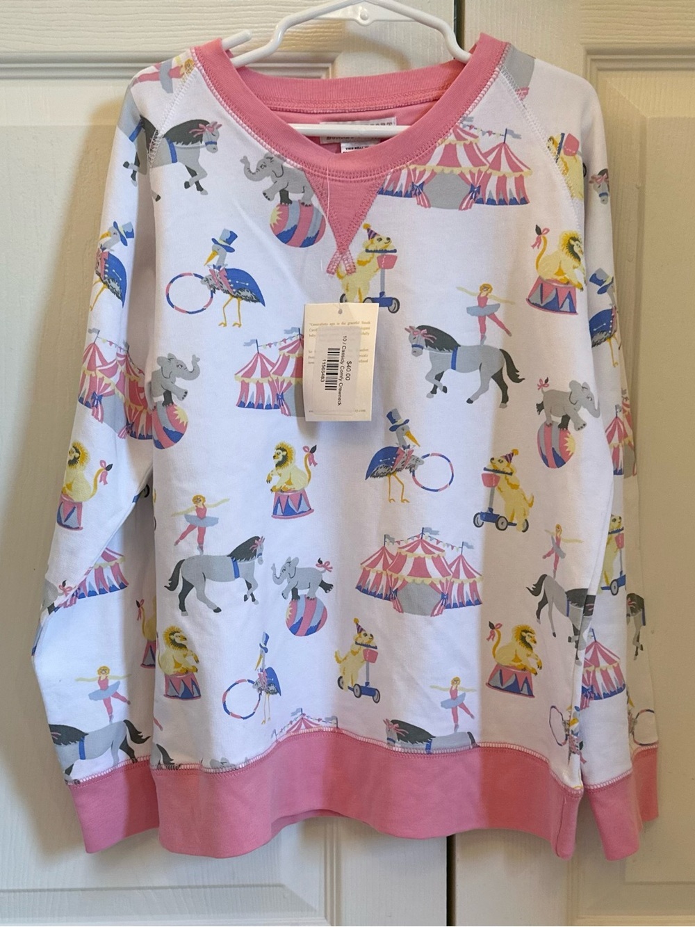 NWT Beaufort Bonnet Company TBBC circus Cassidy Crewneck size 10